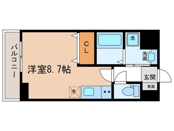 プログレッソ八田の物件間取画像